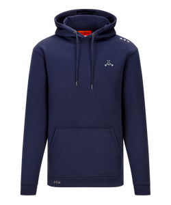 golf god clothing navy crossed clubs hoodie 