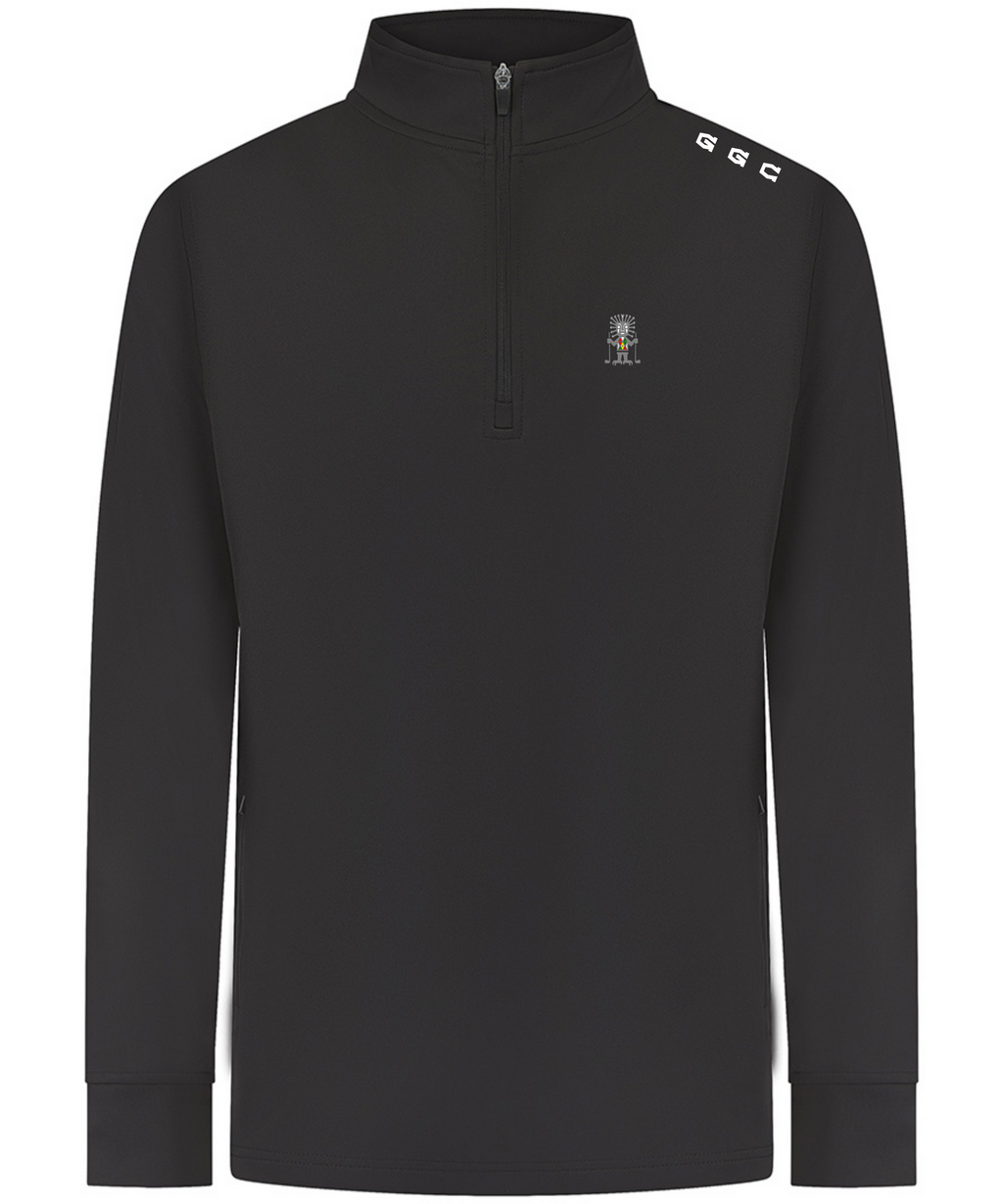 G G C back quarter zip front 