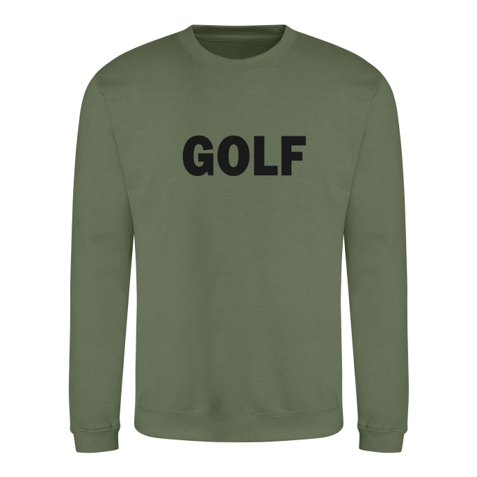 "GOLF" Crew Neck Sweatshirt