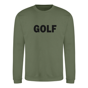 "GOLF" Crew Neck Sweatshirt