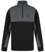 Load image into Gallery viewer, golf god clothing classic black/gunmetal 1/4 Zip
