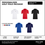 Load image into Gallery viewer, Personalised Golf Polo Package
