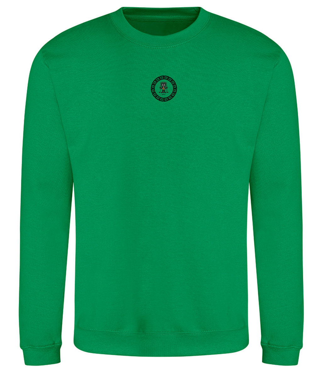 golf god clothing kelly green tribal sweatshirt