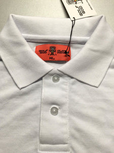 GGC White Cotton Polo Shirt T-Shirt