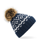 Load image into Gallery viewer, Faux Fur Pom Pom Beanie
