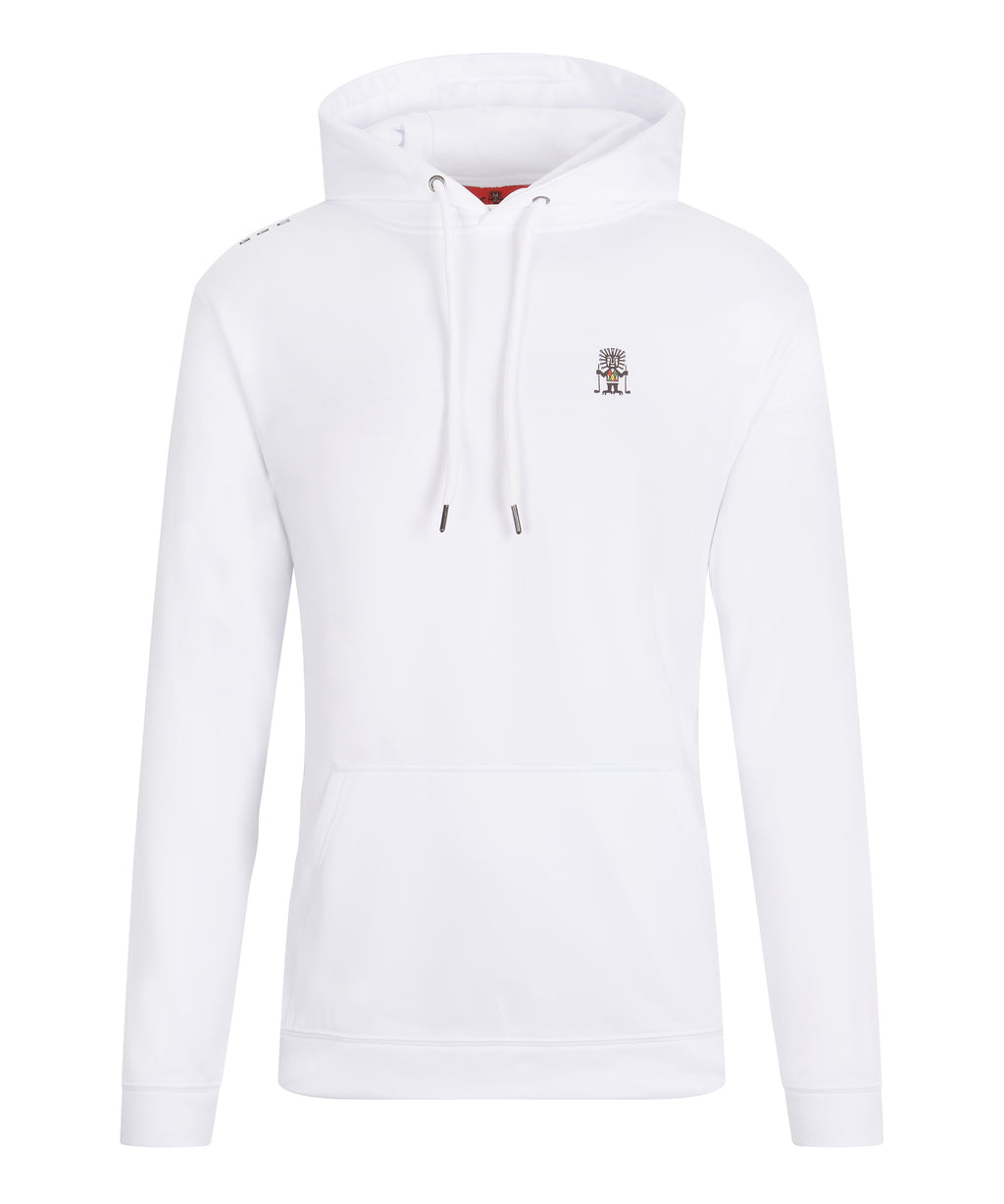 Golf God Clothing Classic Logo Hoodie - White