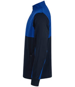 Load image into Gallery viewer, Classic Black &amp; Blue 1/4 Zip Pullover
