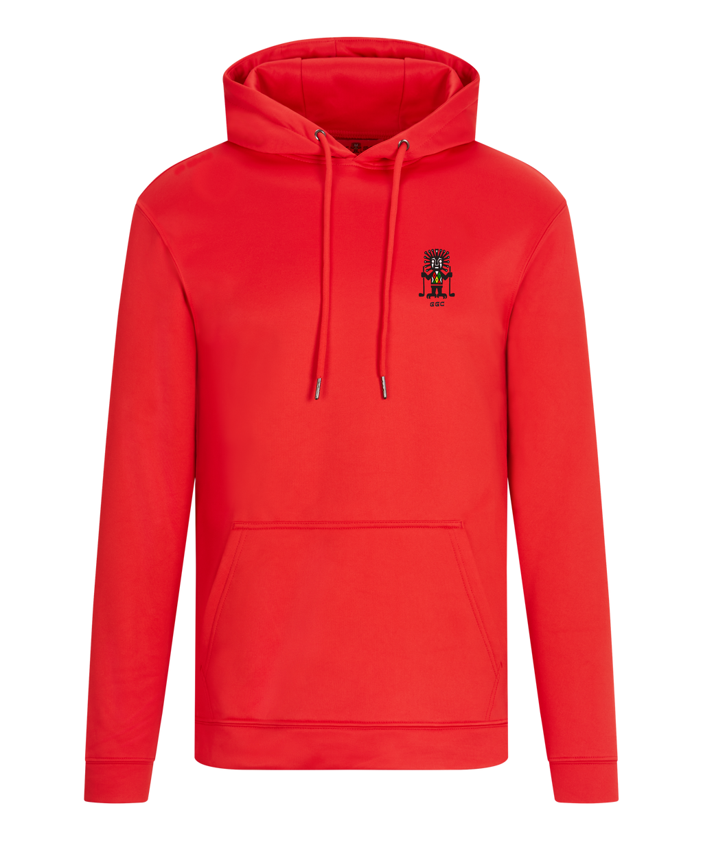 Golf God Clothing XL Logo Red Hoodie 