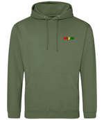 Load image into Gallery viewer, Golf God Hoodie XL Logo - Earthy Green
