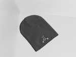 Load image into Gallery viewer, Golf God Clothing Graphite Grey Crossed Clubs Beanie
