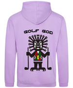 Load image into Gallery viewer, Golf God Clothing Lavender  hoodie back 
