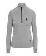 Load image into Gallery viewer, Golf Goddess Silver Grey 1/4 Zip Pullover
