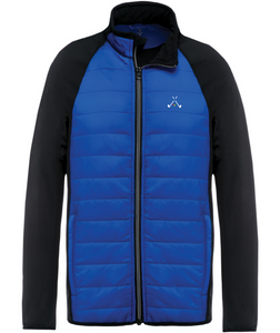 Golf God Clothing Quilted Jacket - Royal Blue